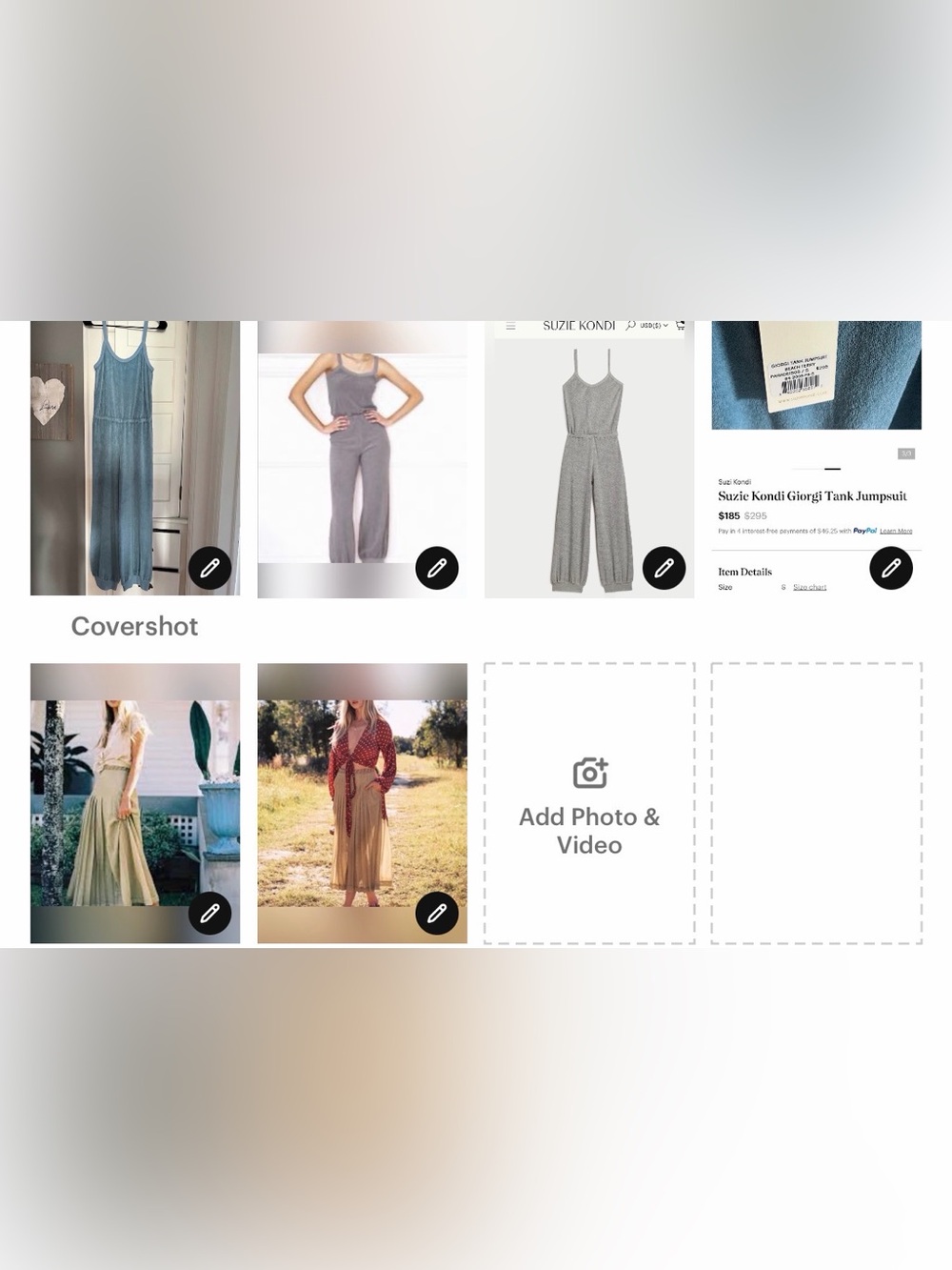 ISO Suzie Kondi Giorgi Jumpsuits XS and Chasing Unicorns Gold Fever Skirt